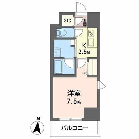ロイヤルパークヒルズうめきたの物件間取画像